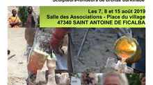 Atelier Découverte sculpture : du bronze à la cire, dans le village de St Antoine de F.