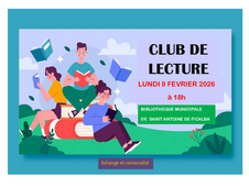 BIBLIOTHEQUE MUNICIPALE : Club de lecture partagée